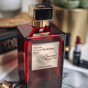 Maison Francis Kurkdjian Red and Gold Perfume Bottle